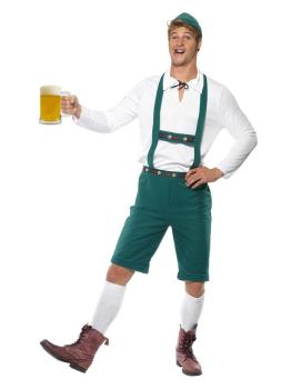 Fato tirolês Oktoberfest tamanho adulto