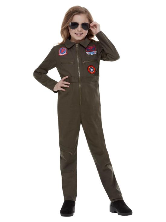 Fato de Top Gun tamanho criança