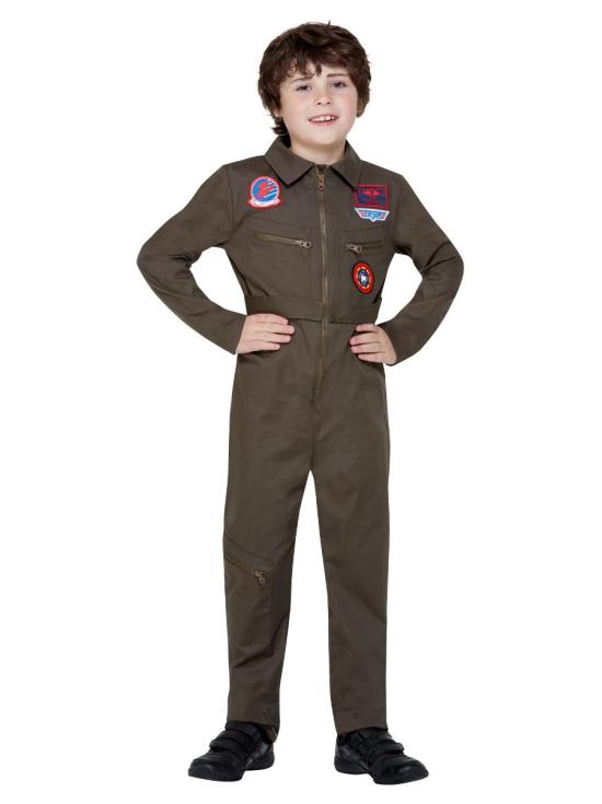 Fato de Top Gun tamanho criança