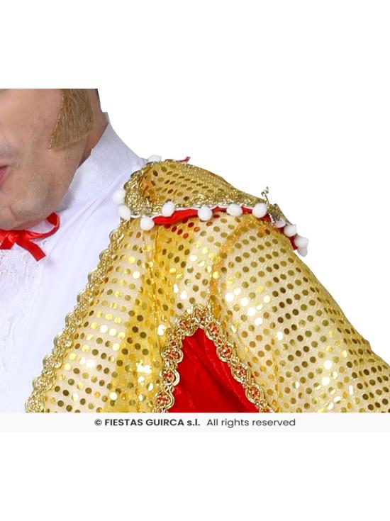 Traje formal masculino de toureiro – Roupa de toureiro adulto para o Carnaval