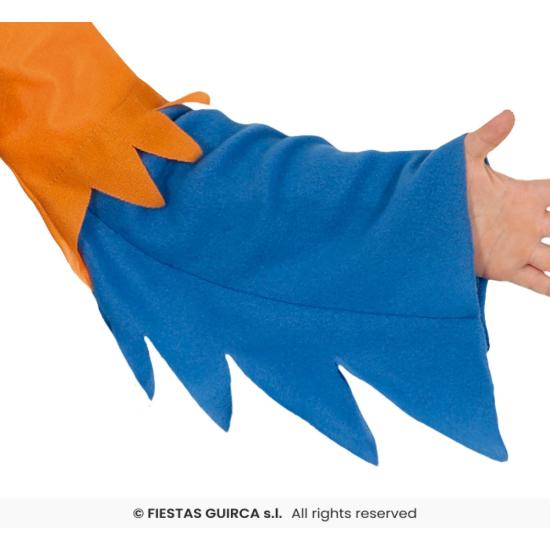 Fantasia infantil de tucano – Macacão com capuz para festas de carnaval e escolares.