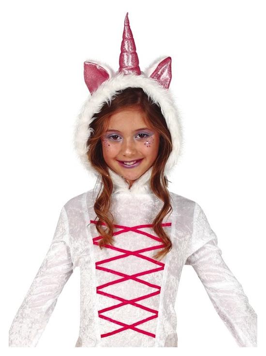 Fato de unicórnio infantil para menina