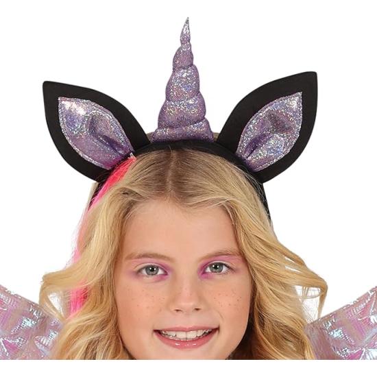 Fato de unicórnio sinistro para menina