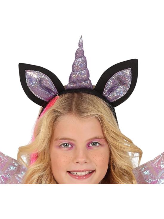 Fato de unicórnio sinistro para menina