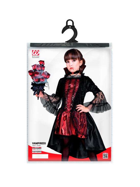 Fantasia de vampiro infantil para meninas