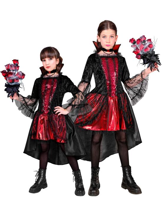 Fantasia de vampiro infantil para meninas
