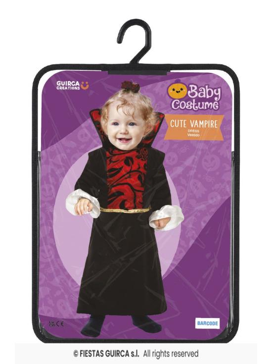 Adorável fantasia de vampiro para bebê