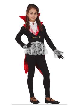 Fato de Vampira da Noite para menina