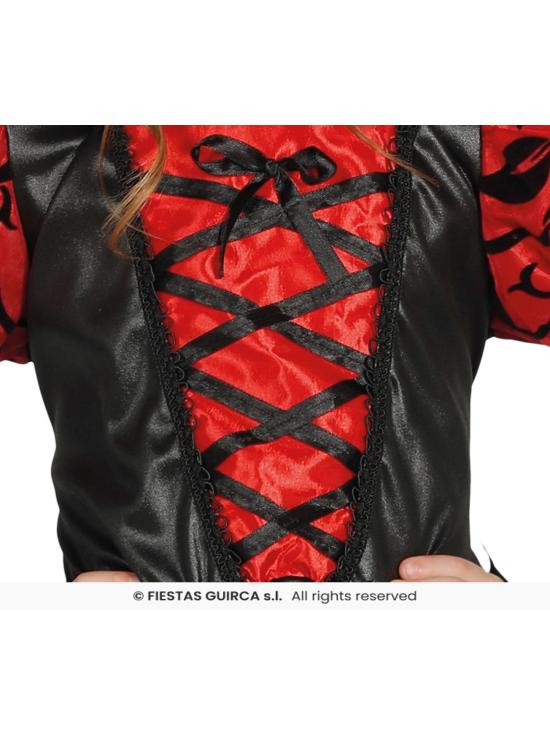 Fantasia de vampira vitoriana para meninas