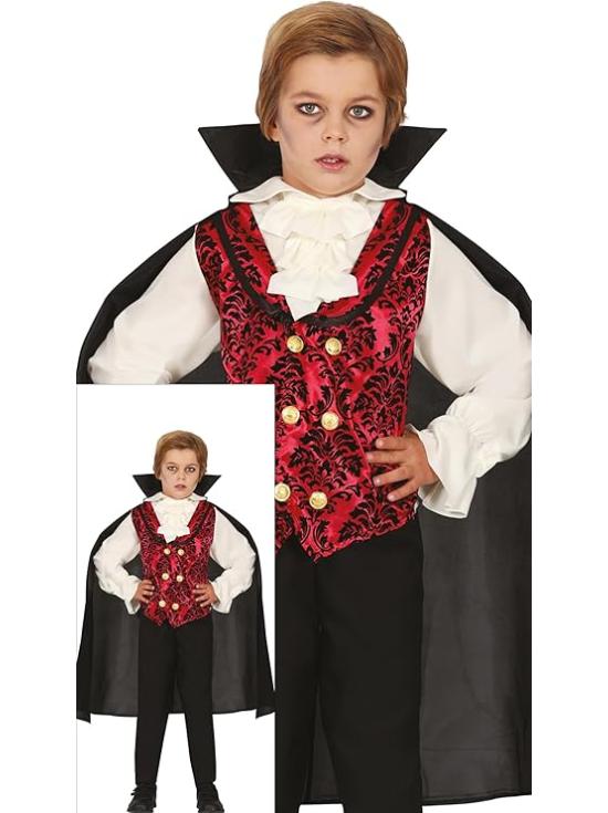 Fantasia de vampiro clássica para meninos