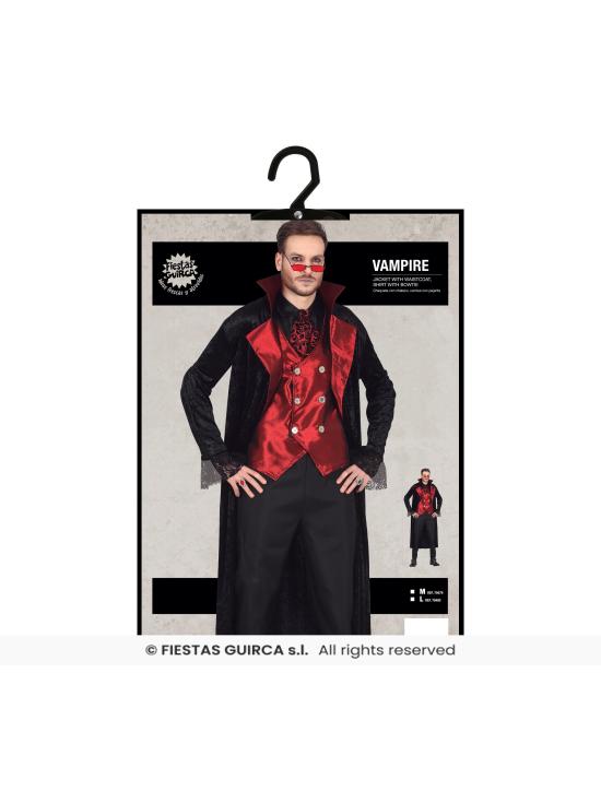 Fantasia masculina de vampiro Drácula Gala