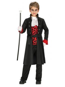 Fato de vampiro gótico infantil