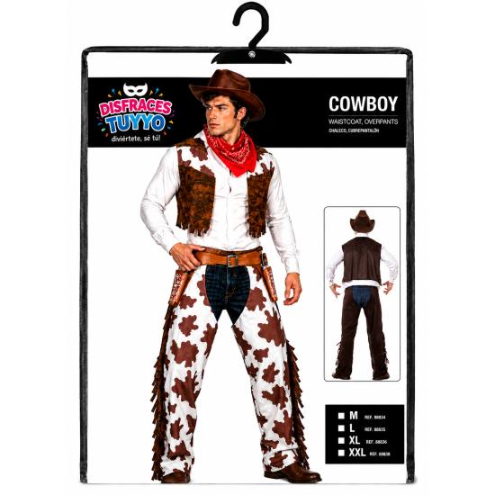 Fantasia de Cowboy do Velho Oeste para Adultos