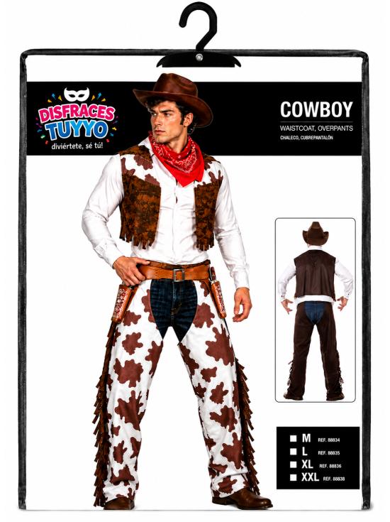 Fantasia de Cowboy do Velho Oeste para Adultos