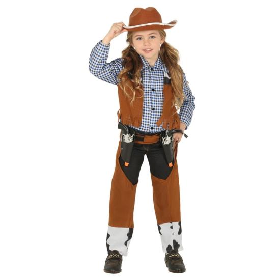 Fantasia de cowboy unissex tamanho infantil