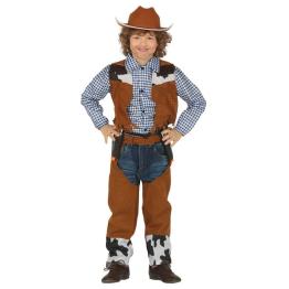 Fantasia de cowboy unissex tamanho infantil