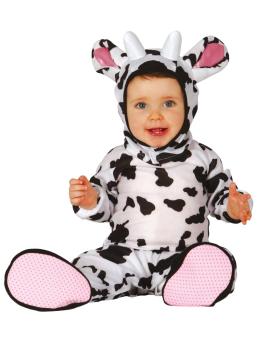 Fantasia de vaca para bebê