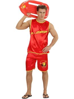 Fantasia de observador de seios de salva-vidas novato masculino