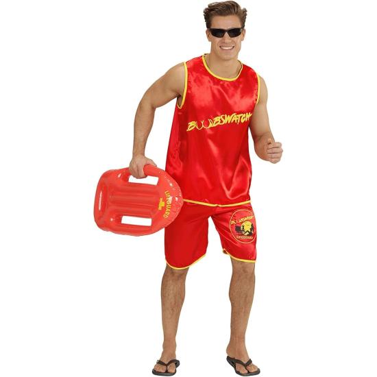 Fantasia de observador de seios de salva-vidas novato masculino Fantasia de observador de seios de salva-vidas novato masculino