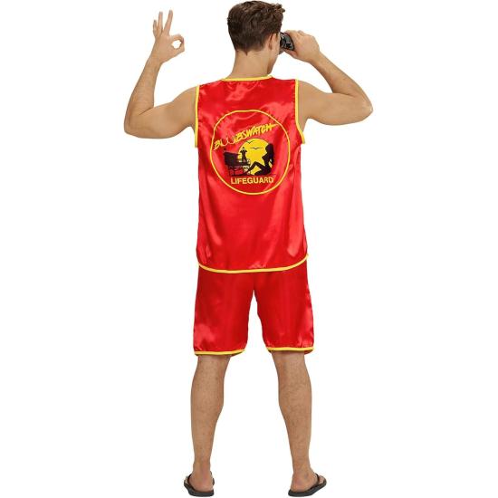 Fantasia de observador de seios de salva-vidas novato masculino Fantasia de observador de seios de salva-vidas novato masculino