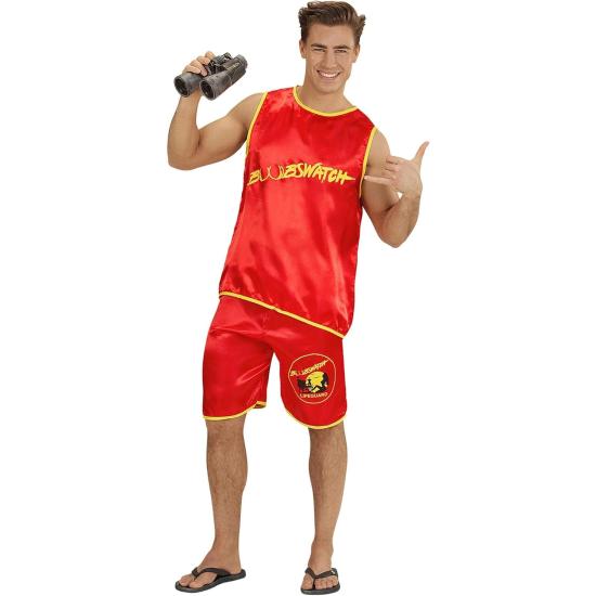 Fantasia de observador de seios de salva-vidas novato masculino Fantasia de observador de seios de salva-vidas novato masculino