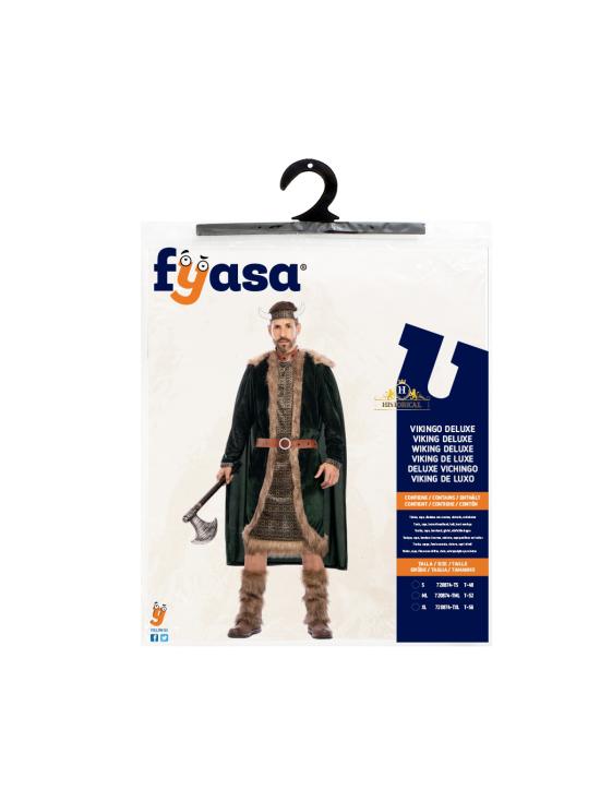 Traje Viking de Luxo para Homens