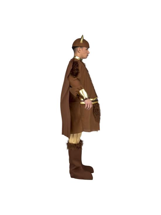 Fato de viking gordo para homem