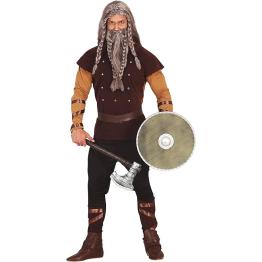Fantasia de Viking Poderoso - Bravo Guerreiro para Homens Adultos