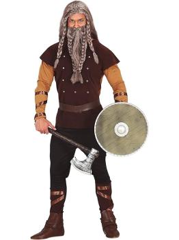 Fantasia de Viking Poderoso - Bravo Guerreiro para Homens Adultos