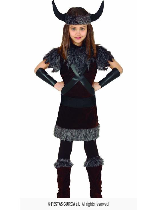 Fato de viking nórdico tamanho criança