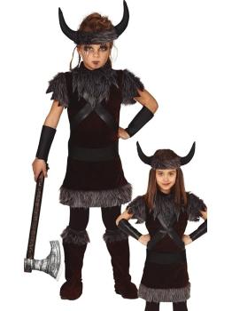 Fato de viking nórdico tamanho criança