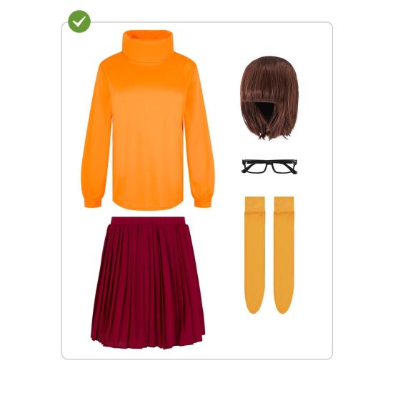 Fantasia de Velma - Scooby Doo Fantasia de Velma - Scooby Doo