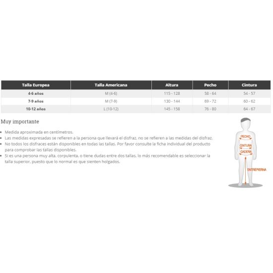 Disfraz de Wally para niño