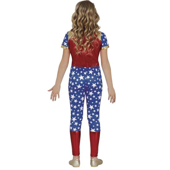 Fato de Mulher Maravilha Estrelas para menina Fato de Mulher Maravilha Estrelas para menina