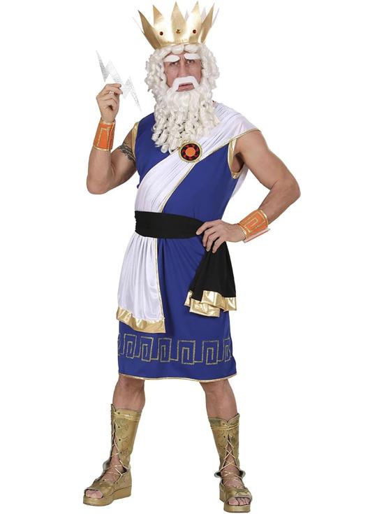 Fantasia de Zeus para homens: torne-se o rei dos deuses do Olimpo