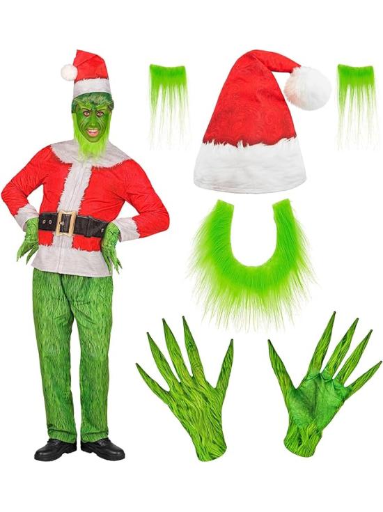 Fantasia de Grinch, o Monstro de Natal, para Adultos