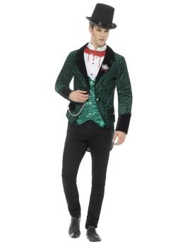 Fantasia adulta de vampiro vitoriano de luxo