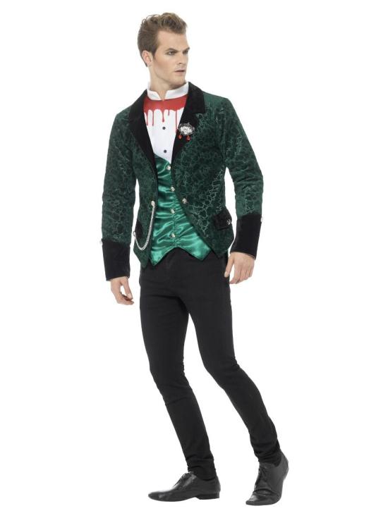 Fantasia adulta de vampiro vitoriano de luxo