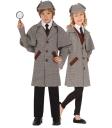 Fato de detetive Sherlock Holmes tamanho criança