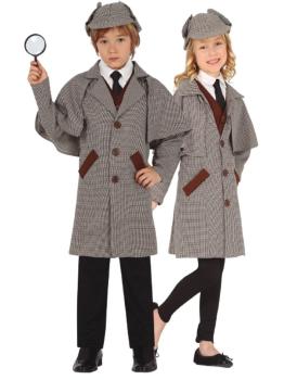 Fato de detetive Sherlock Holmes tamanho criança