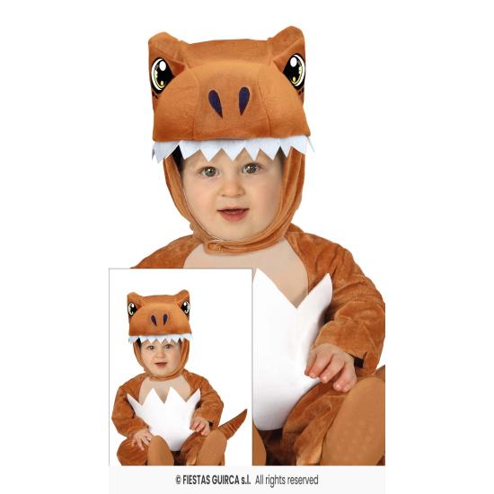 Fato de dinossauro Rex para bebé