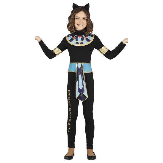 Fato de Deusa Egípcia Bastet para menina