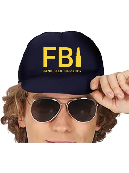Fantasia adulta engraçada de cervejeiro do FBI **