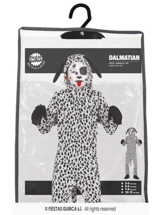 Fantasia de Dálmata 101 em tamanho infantil