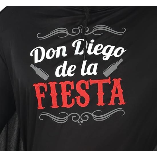 Fantasia de Don Diego para festa de adultos