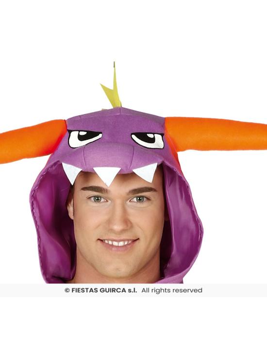 Fantasia Pokémon Dragão Roxo, Tamanho Único, Adulto Unissex