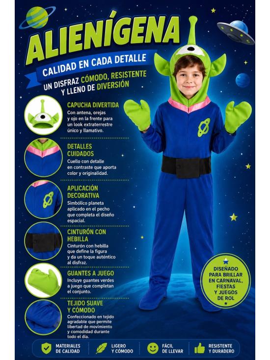 Fantasia infantil do Piccolo de Dragon Ball