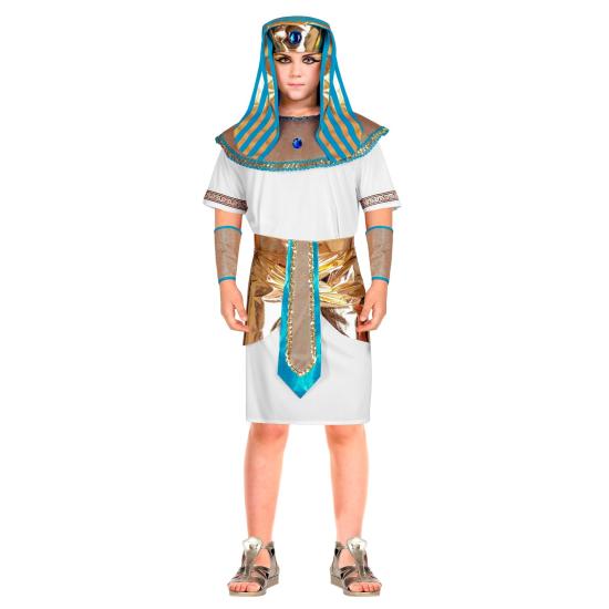 Fato de rei egípcio do Nilo para criança
