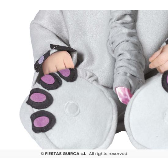 Fantasia de elefante bebê.