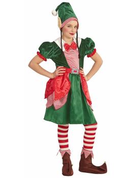 Fato de duende ajudante do Papai Noel para criança.